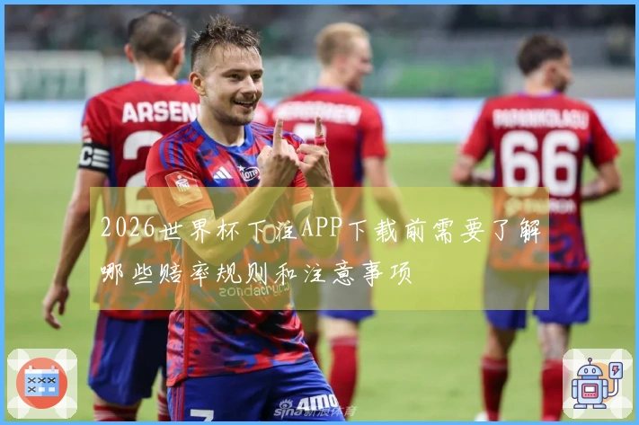 2026世界杯下注APP下载前需要了解哪些赔率规则和注意事项