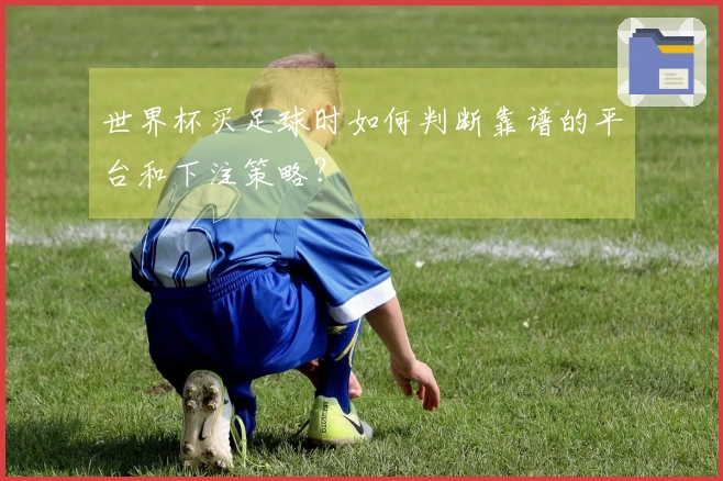 世界杯买足球时如何判断靠谱的平台和下注策略？