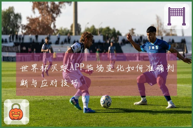世界杯买球APP临场变化如何准确判断与应对技巧