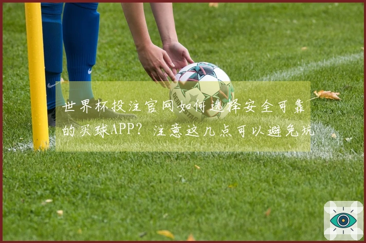世界杯投注官网如何选择安全可靠的买球APP？注意这几点可以避免坑！